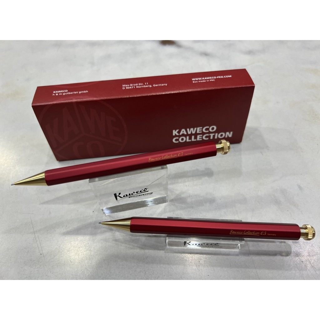 Kaweco Special 2021限量款系列 Red Edition 紅色鋁合金自動鉛筆 0.5mm/0.7mm
