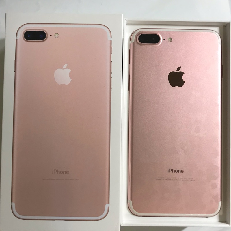 （已訂.面交無下單）二手🍎蘋果  iPhone 7 Plus 128G 玫瑰金 機況新 誠可小議