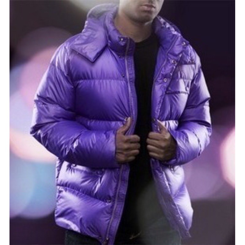 《近全新》Nike Air Jordan 紫色羽絨外套 M號
