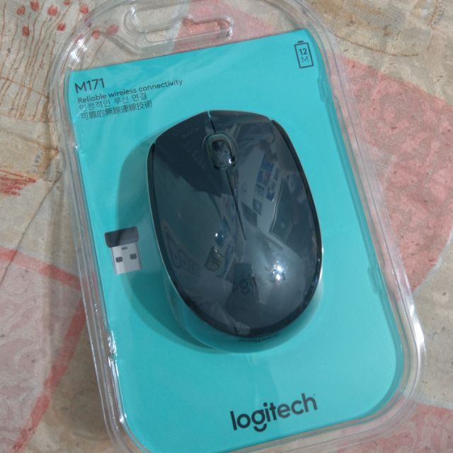 【蝦皮最低價】Logitech 羅技 M171 無線滑鼠 灰黑