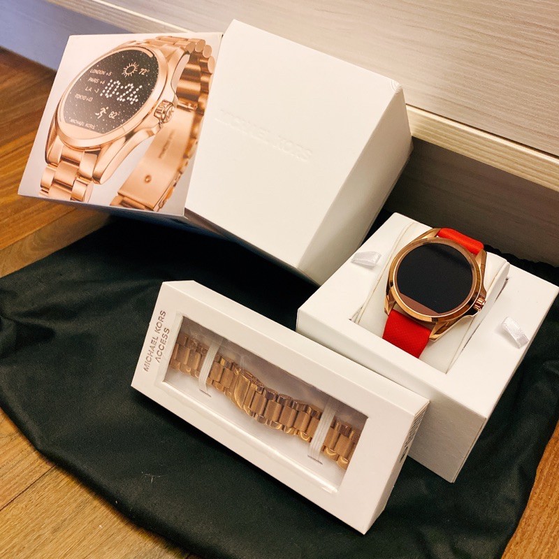 Michael Kors (MK)智能手錶（玫瑰金）-購於台中遠百正品