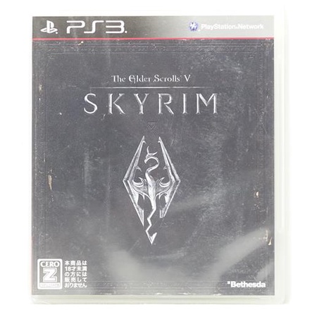 PS3 上古卷軸 5 無界天際 The Elder Scrolls V Skyrim 日版