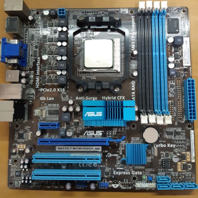 AMD X6 1045T + ASUS CM1350主機板/附風扇