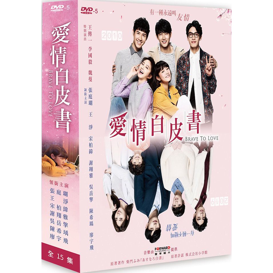 合友唱片 愛情白皮書 (全15集) Brave to Love DVD