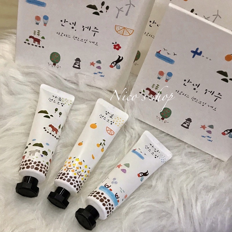 正品*🇰🇷韓國濟州島LYCORIS馬油護手霜套組