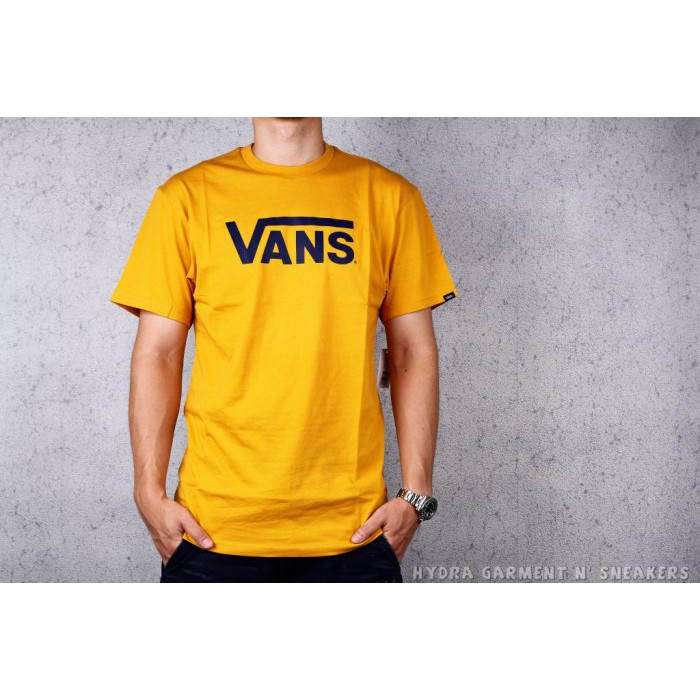 vans yellow t shirt