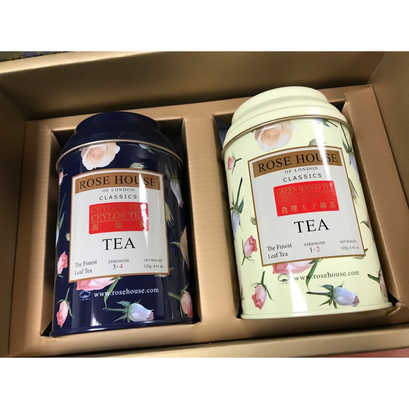 古典玫瑰園 經典英國茶禮盒