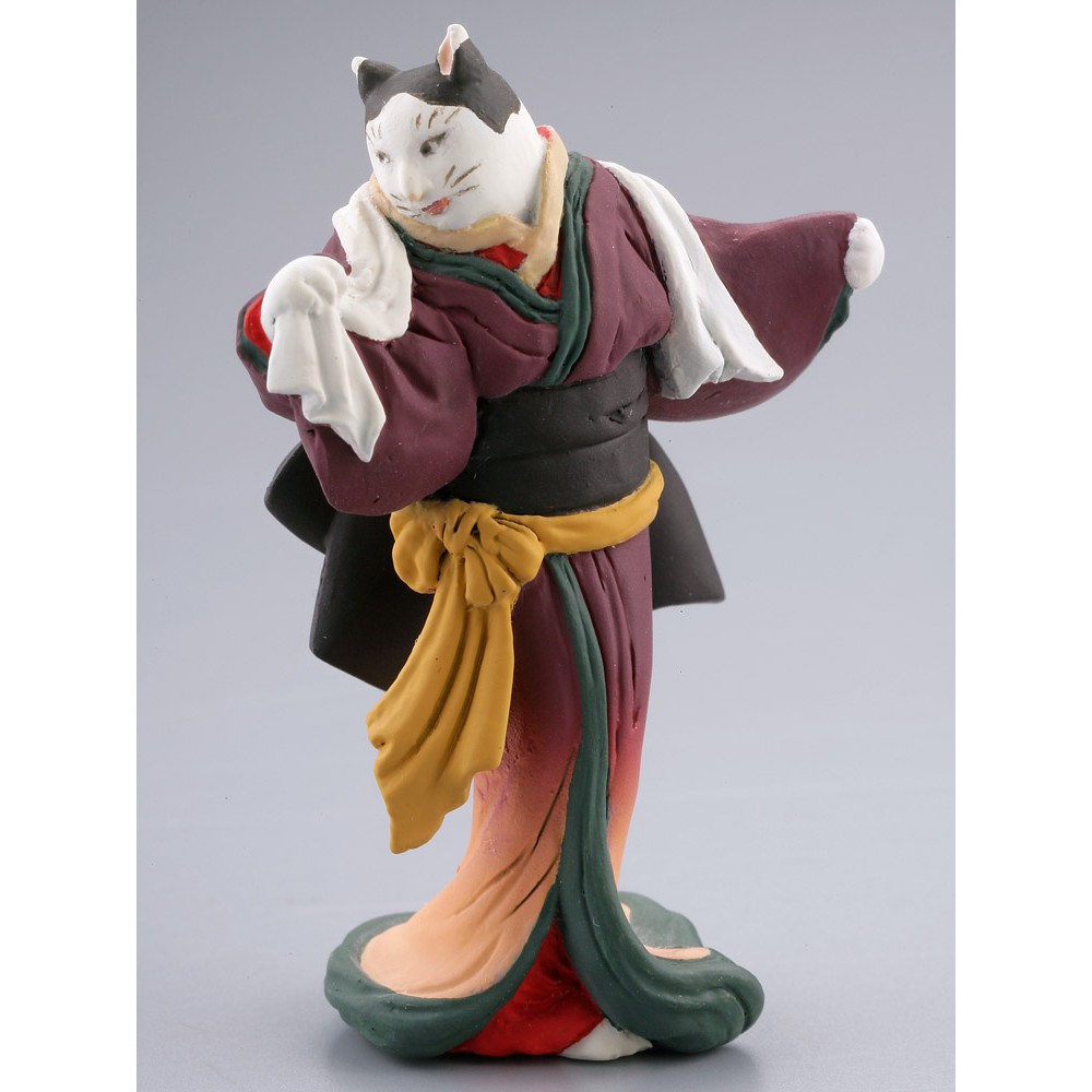 Fun2young 海洋堂kaiyodo 歌川國芳貓的立體浮世繪轉蛋 一套5入 蝦皮購物