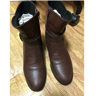 喬治皮鞋 女靴35號