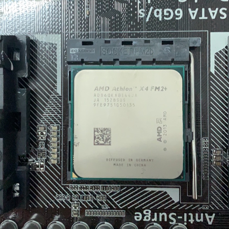 X4 860k AMD CPU FM2腳位