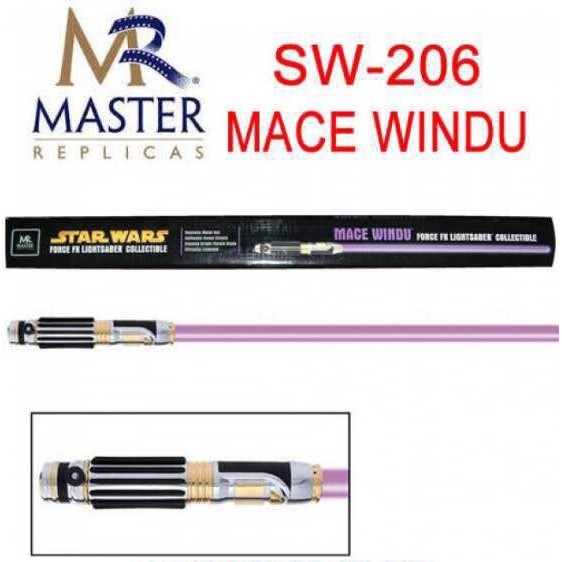 STAR WARS 星際大戰 MR版光劍 WINDU 雲度大師