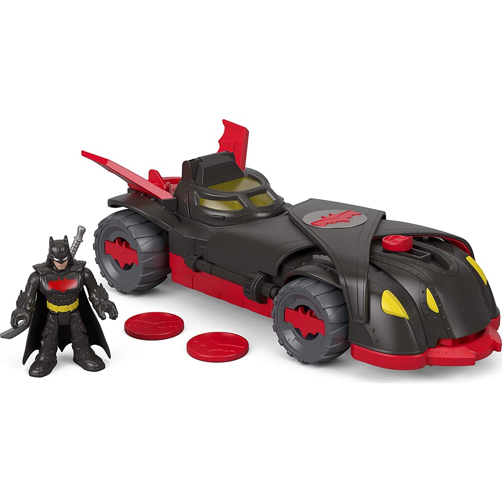 預購👍正版空運👍美國專櫃 DC漫畫 蝙蝠俠 忍者 玩具 公仔 蝙蝠俠 蝙蝠車玩具 費雪 Batmobile BATMAN