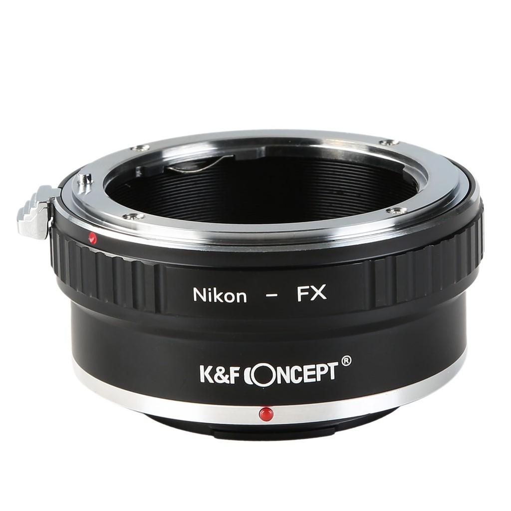K&amp;f Concept 相機鏡頭轉接環適用於尼康 F 卡口鏡頭至富士 X-A1 X-A2 X-A3 X-E1 X-E2