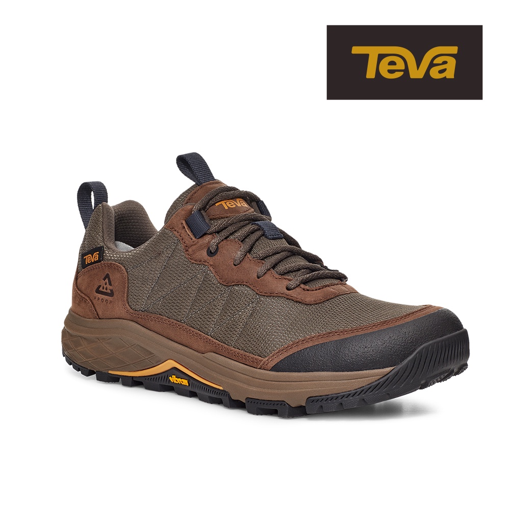 【TEVA】男 Ridgeview Low 低筒戶外多功能登山鞋/休閒鞋-水牛棕/普魯士藍 (原廠現貨)