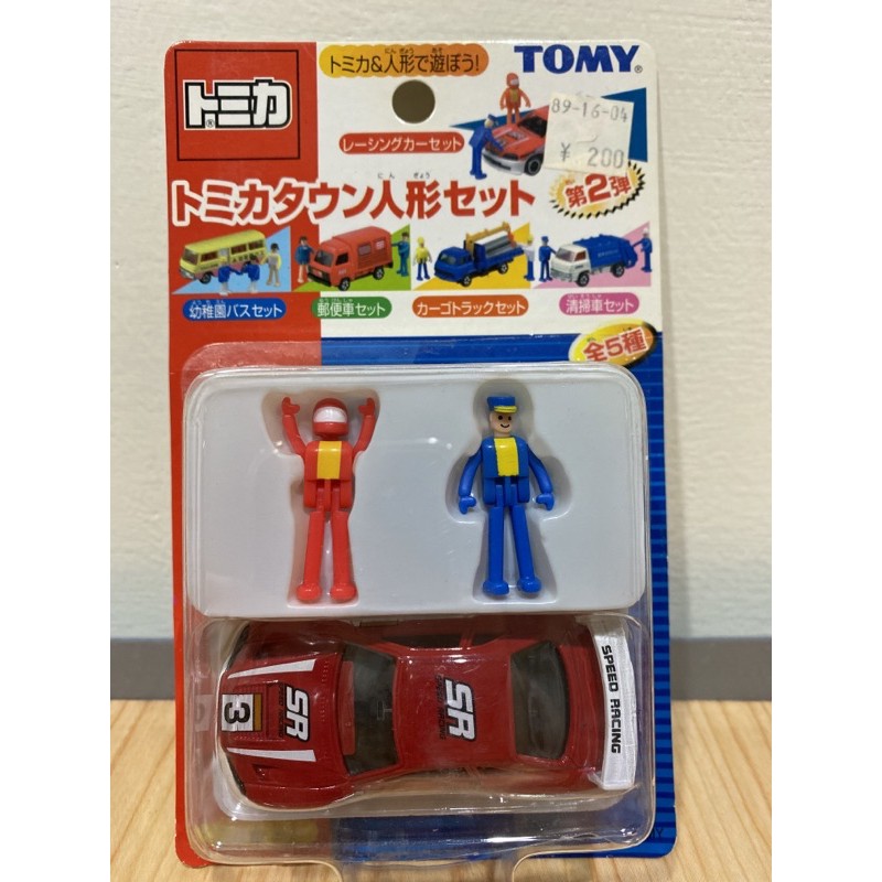 未拆）tomica 人形遊戲組 賽車 人偶 多美小汽車 模型 場景 人偶 set 日本