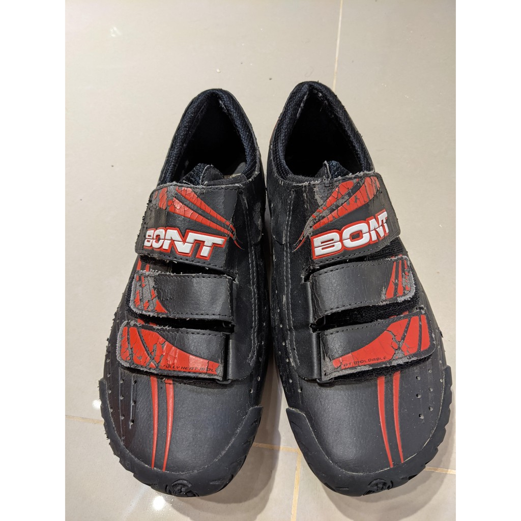 BONT A3卡鞋 Size 45 黑紅