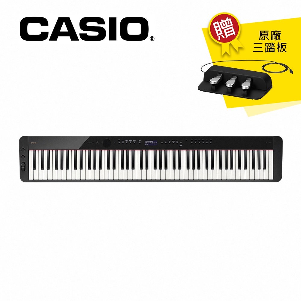 CASIO PX-S3100 BK 88鍵數位電鋼琴 絕美黑色款【敦煌樂器】
