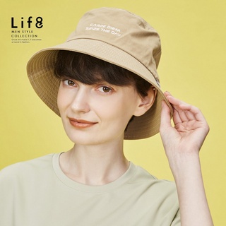 Life8-ALL WEARS 多色明線復古漁夫帽-45005