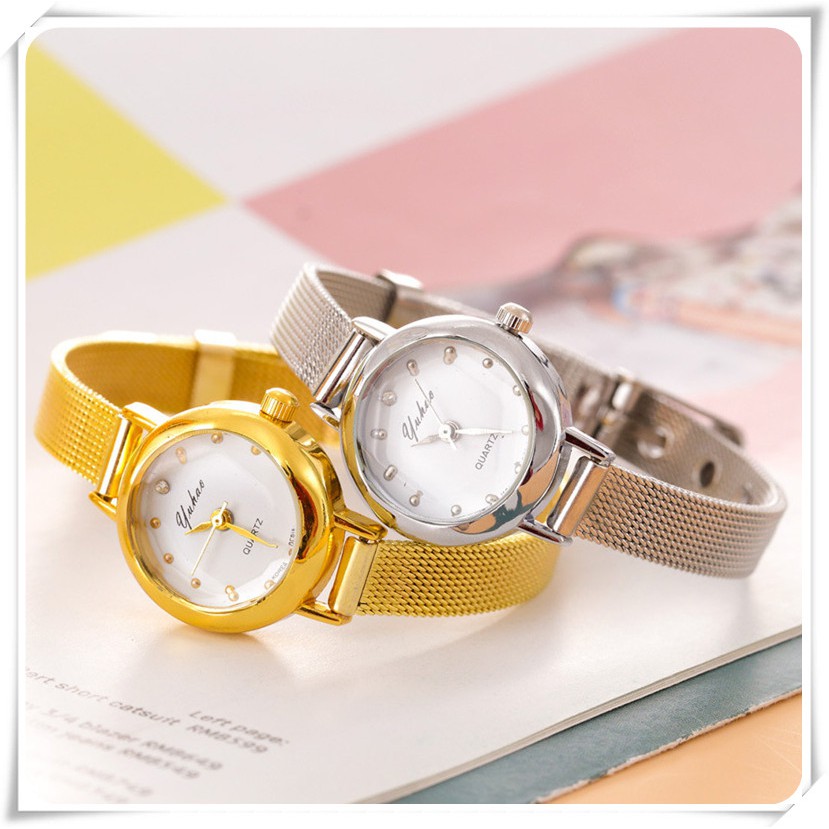 有間小鋪:新款簡約手錶 超薄女式網帶鋼錶 立體菱形切鏡面秀氣女錶 女錶 鋼帶錶 休閒商務手錶 贈高級表盒 創意禮品