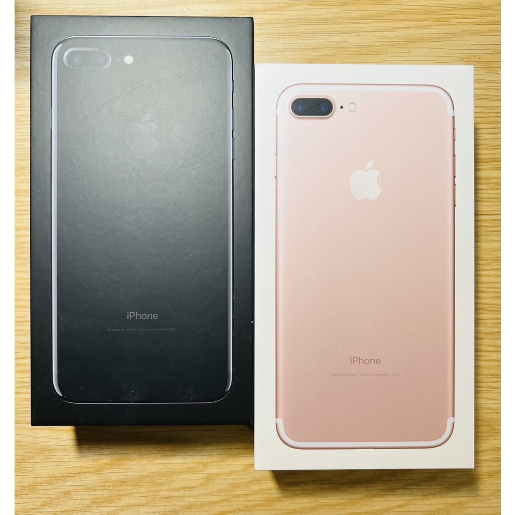 I7 Plus 128G 蘋果5.5吋apple中古手機 IPHONE 7 Plus空機二手機曜石黑、玫瑰金、贈全新保