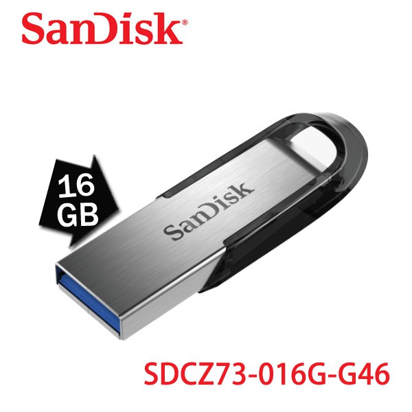 【3CTOWN】含稅公司貨 SanDisk Ultra Flair CZ73 16G 16GB USB3.0 隨身碟