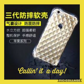 【桃園現貨】促銷iPhone6SPLUSi6SPlus氣墊空壓殼蘋果手機保護殼保護套i6s非滿版玻璃貼膜碳纖維蘋果背貼膜