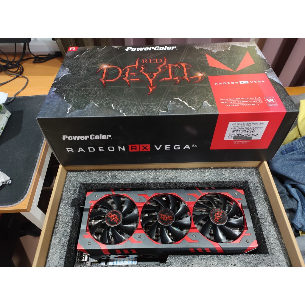 撼訊PowerColor VEGA56 (99成新過保)