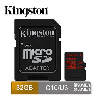 4K 高速 金士頓 SDCA3/128GB SDCA3 128G MICROSDXC U3 4K KINGSTON記憶卡