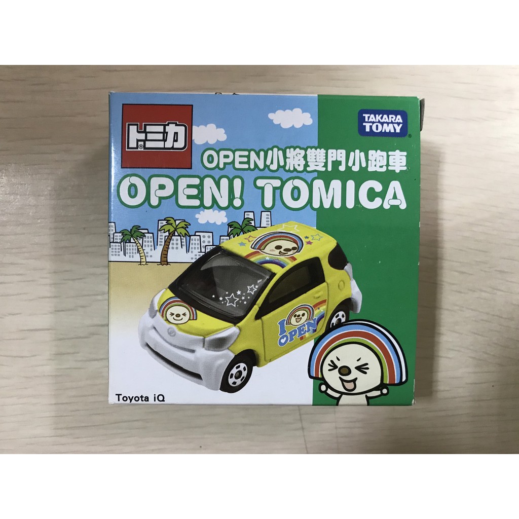 TOMICA  OPEN 小將雙門小跑車    (全新但盒損、盒損、盒損!)