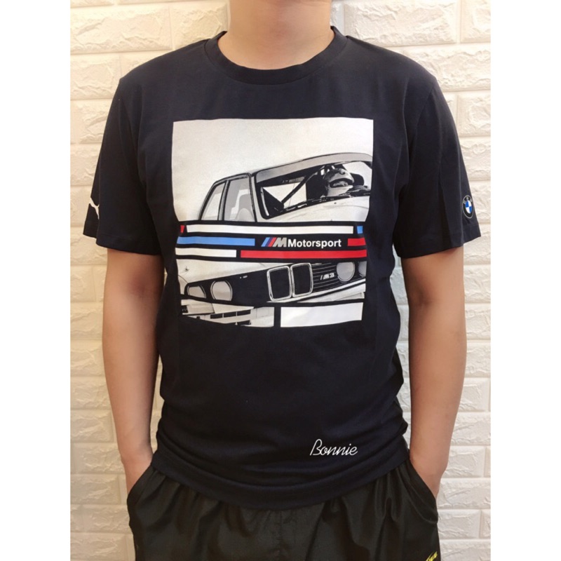 PUMA&amp;BMW Motorsport 聯名款短袖 T恤 上衣 男款 T-shirt 車隊