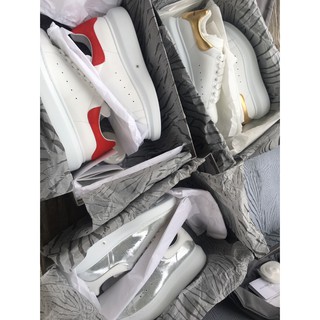 預購優惠 正品 Alexander Mcqueen 麥坤經典小白鞋