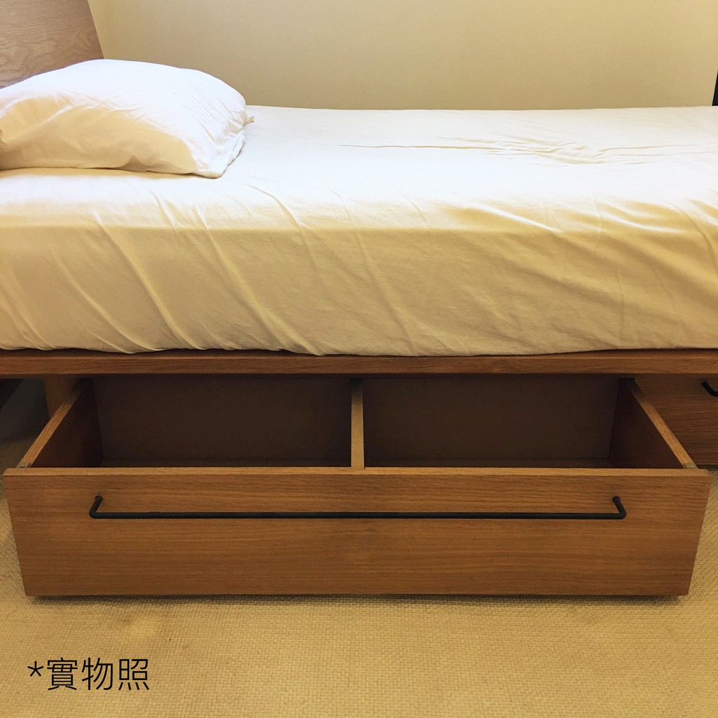 Muji 橡木組合床台用 床下盒 8a 2 個 蝦皮購物
