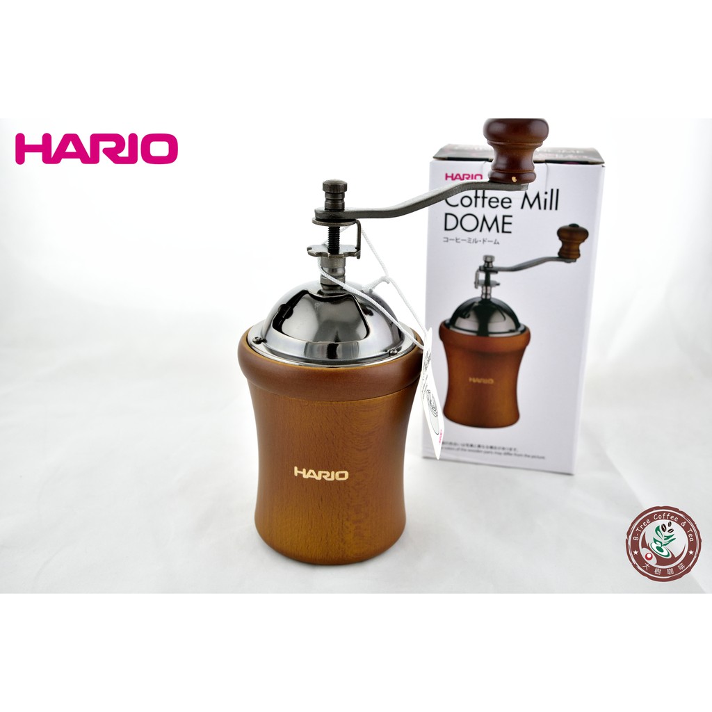 【大樹咖啡】HARIO MCD-2 曲線型 原木 & 陶瓷芯手搖磨豆機 35g