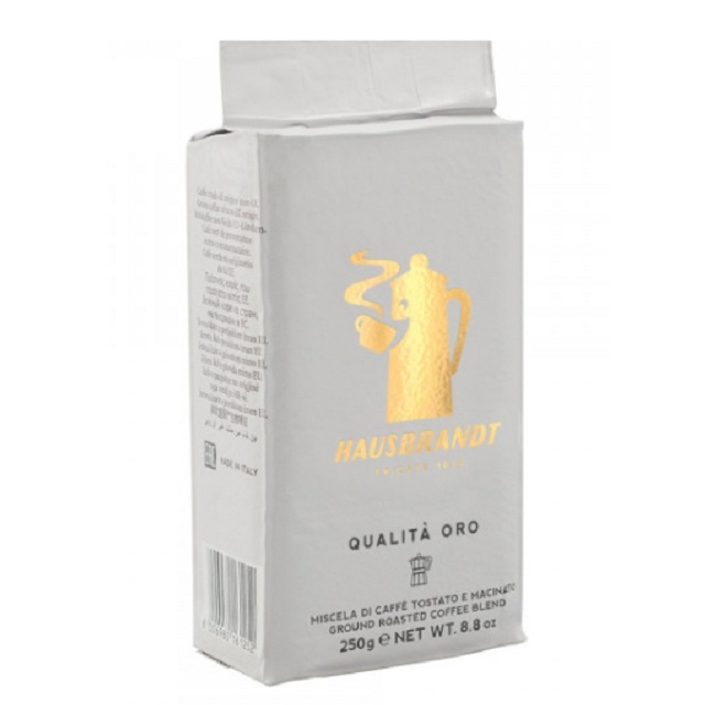 NG商品 品質不變【HAUSBRANDT】ORO金牌咖啡粉(250g/包) 此商品為咖啡粉(需濾過後飲用)
