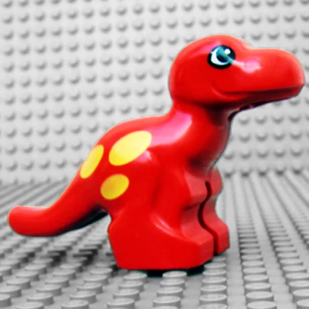 公主樂糕殿 樂高 LEGO 得寶 紅色 恐龍 霸王龍 寶寶 31047pb01 僅出現 2601 絕版 M005
