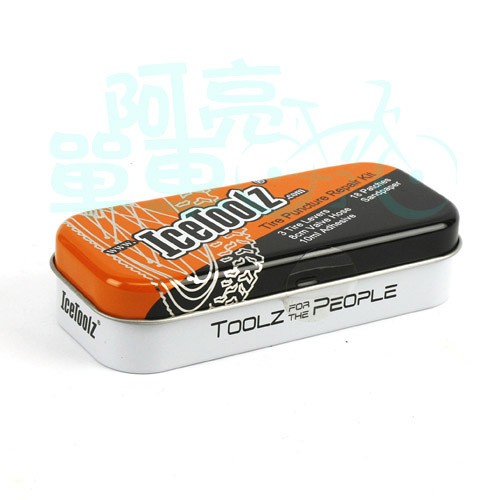 【阿亮單車】IceToolz 補胎工具組（鐵盒裝）一盒在手輕鬆搞定破胎《B37-65A1》