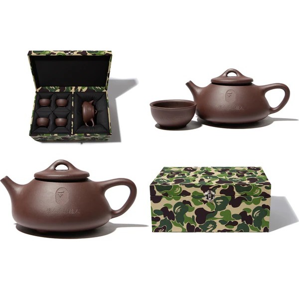 A Bathing Ape Bape tea set 茶 中囯 中国茶具 レア