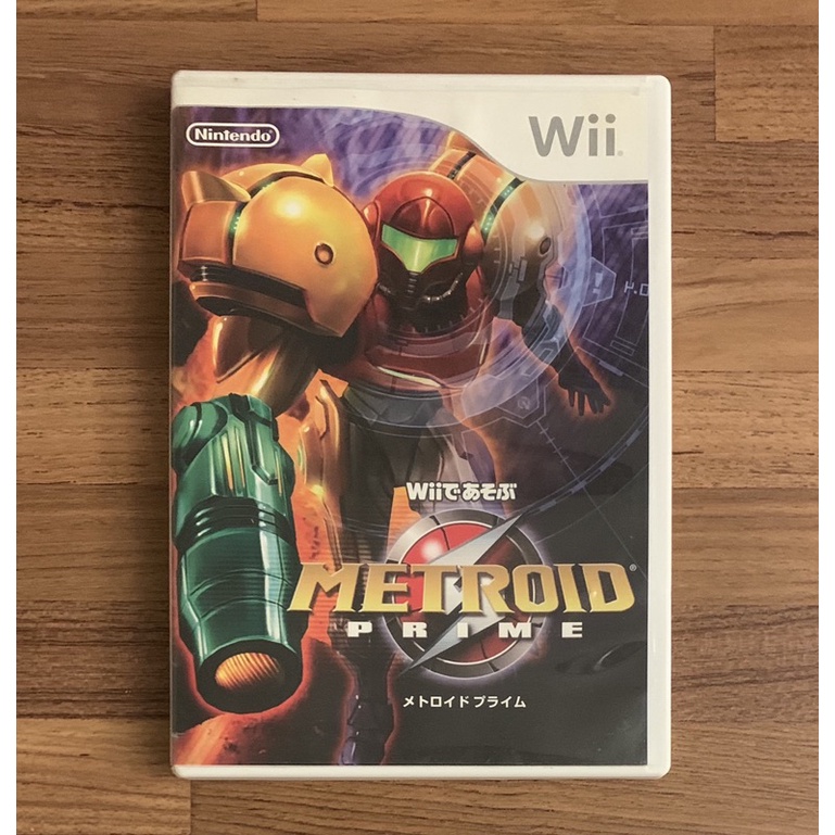 Wii 銀河戰士 Prime 正版遊戲片 原版光碟 日文版 日版適用 二手片 中古片 任天堂