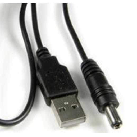 USB電源線DC 5V 線長65公分 內徑 2.1mm 外徑 5.5mm