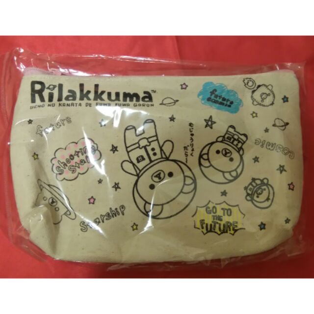 Rilakkuma拉拉熊三角手機套筆袋