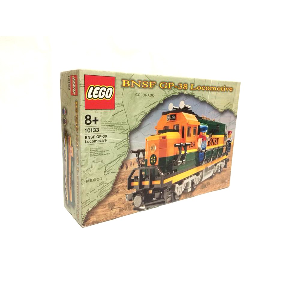 樂高人偶王 LEGO 絕版9V火車#10133盒組