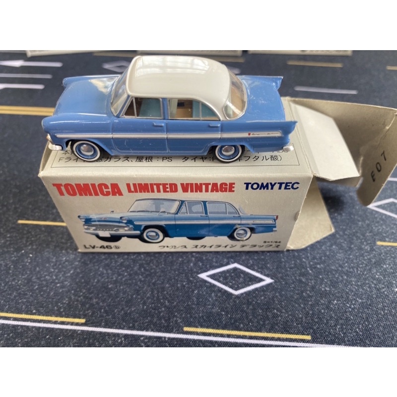 盒損品 TOMICA /TOMYTEC TLV LV-46b PRINCE SKYLINE DX