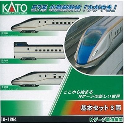 【業】預購品 留言後再下單  KATO 10-1264  E7系北陸新幹線 基本組(3両) N規