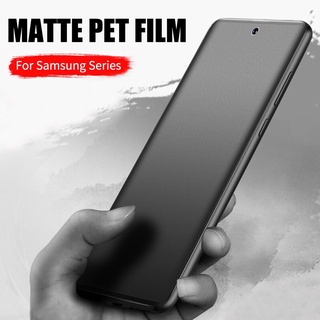 SAMSUNG 全覆蓋啞光螢幕保護膜三星 Galaxy S8 S9 S10 Note 9 Note 10 Plus S2