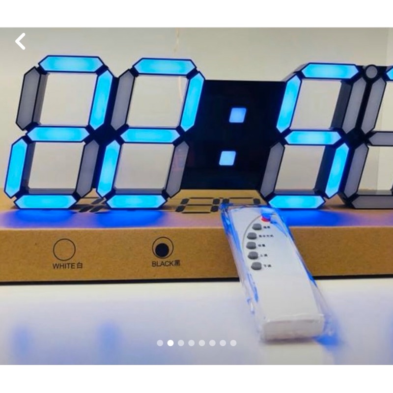 ✔️現貨✔️ 超大型LED數字鐘 【附贈遙控器】 鬧鐘 日期 溫度 可壁掛