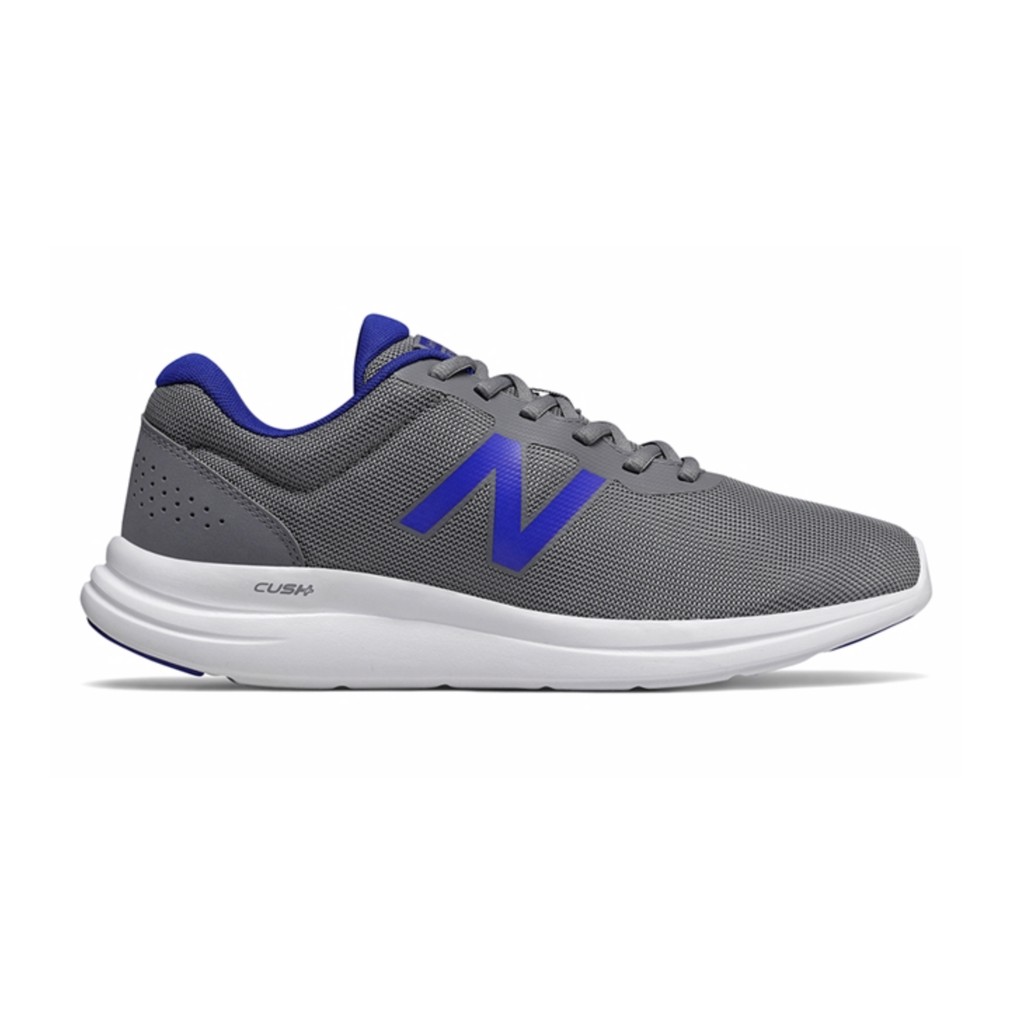 New Balance 慢跑鞋 NB 430 男款 運動鞋 休閒鞋 男鞋 4E 寬楦 透氣 舒適 灰 藍 ME430R1