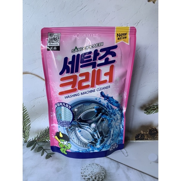 韓國進口山鬼怪洗衣槽清潔劑