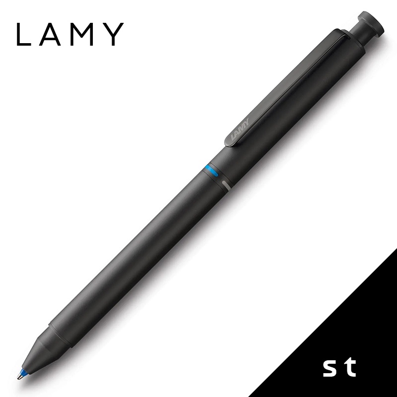 LAMY st聖賢系列 746 2原子筆+1鉛筆三用筆(2+1) 黑