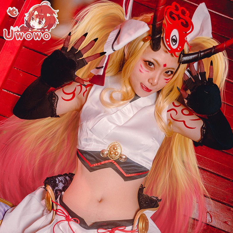 免運 Cos 現貨fate Grand Order Fgo茨木童子滿破cosplay服裝 蝦皮購物
