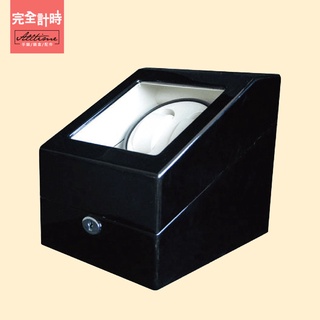 【AllTime】鋼琴烤漆黑天鵝自動上鍊盒【5入裝】(自動03-BW) 手錶收藏盒 手錶盒 搖錶器 收納盒 錶盒